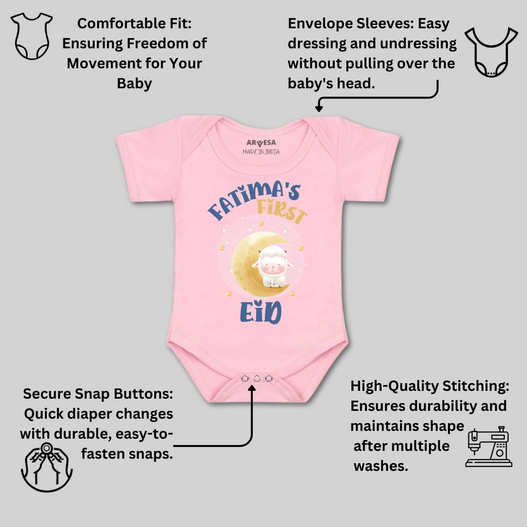 Arvesa My First Bakra Eid  Baby Boy & Girl Dress