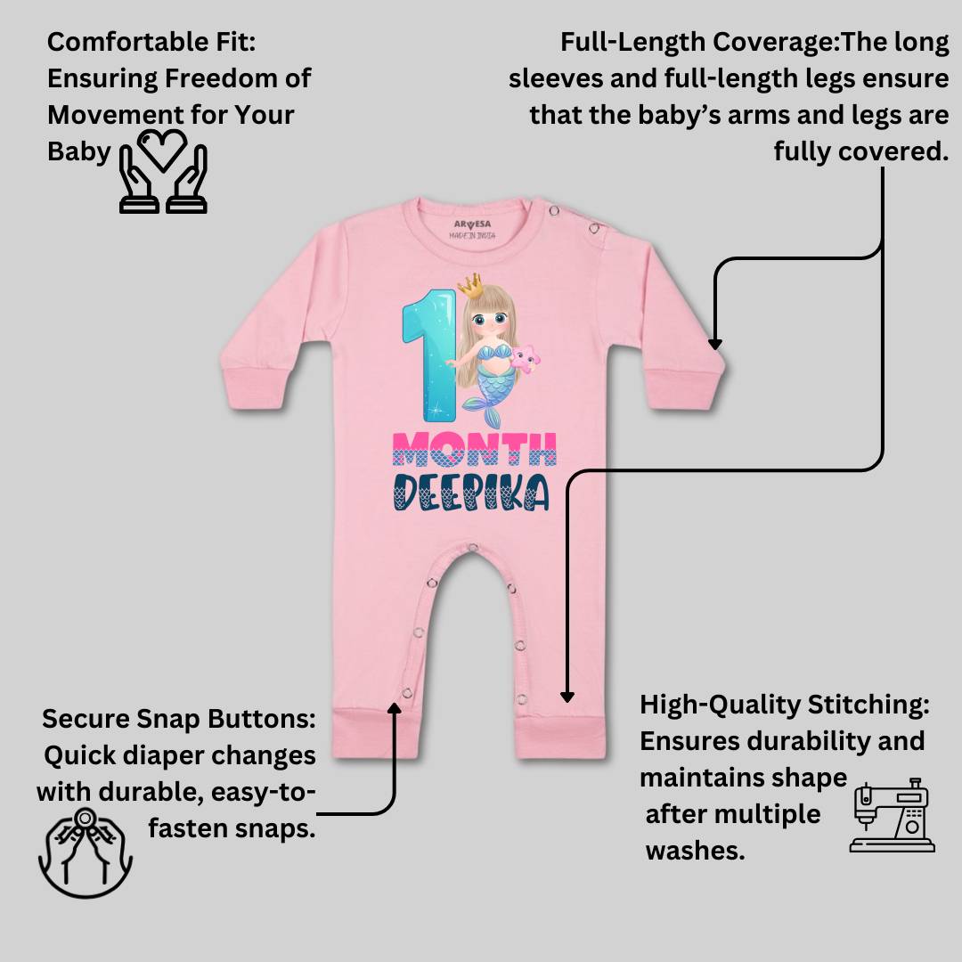 Arvesa 1 Month Baby Boy & Girl Dress