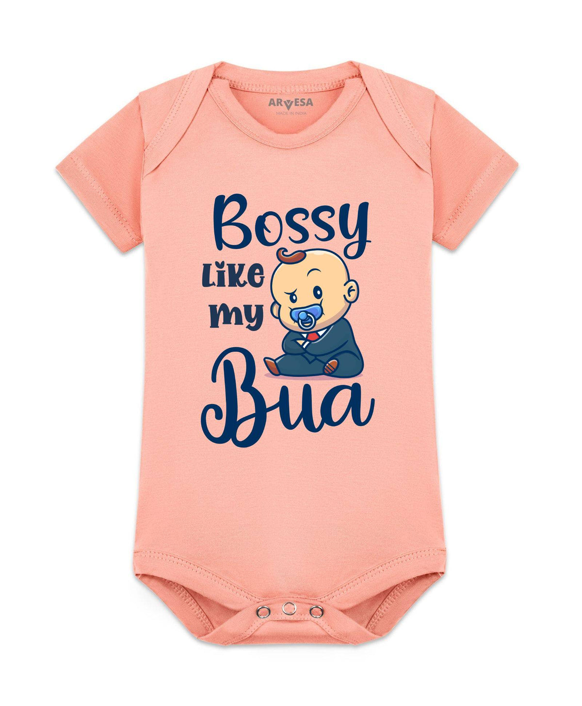 Bossy Like My Bua - Romper