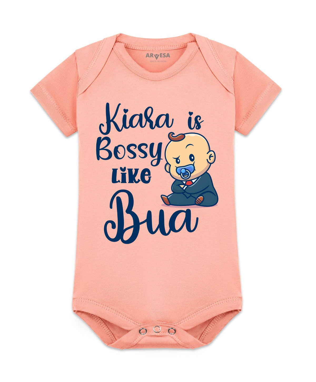 Bossy Like My Bua - Romper