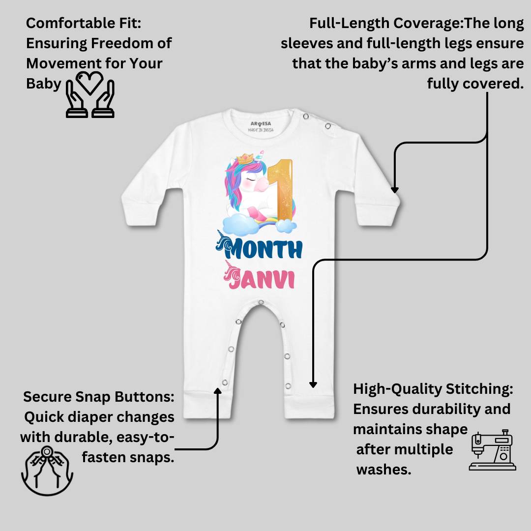 Arvesa 1 Month Baby Boy & Girl Dress