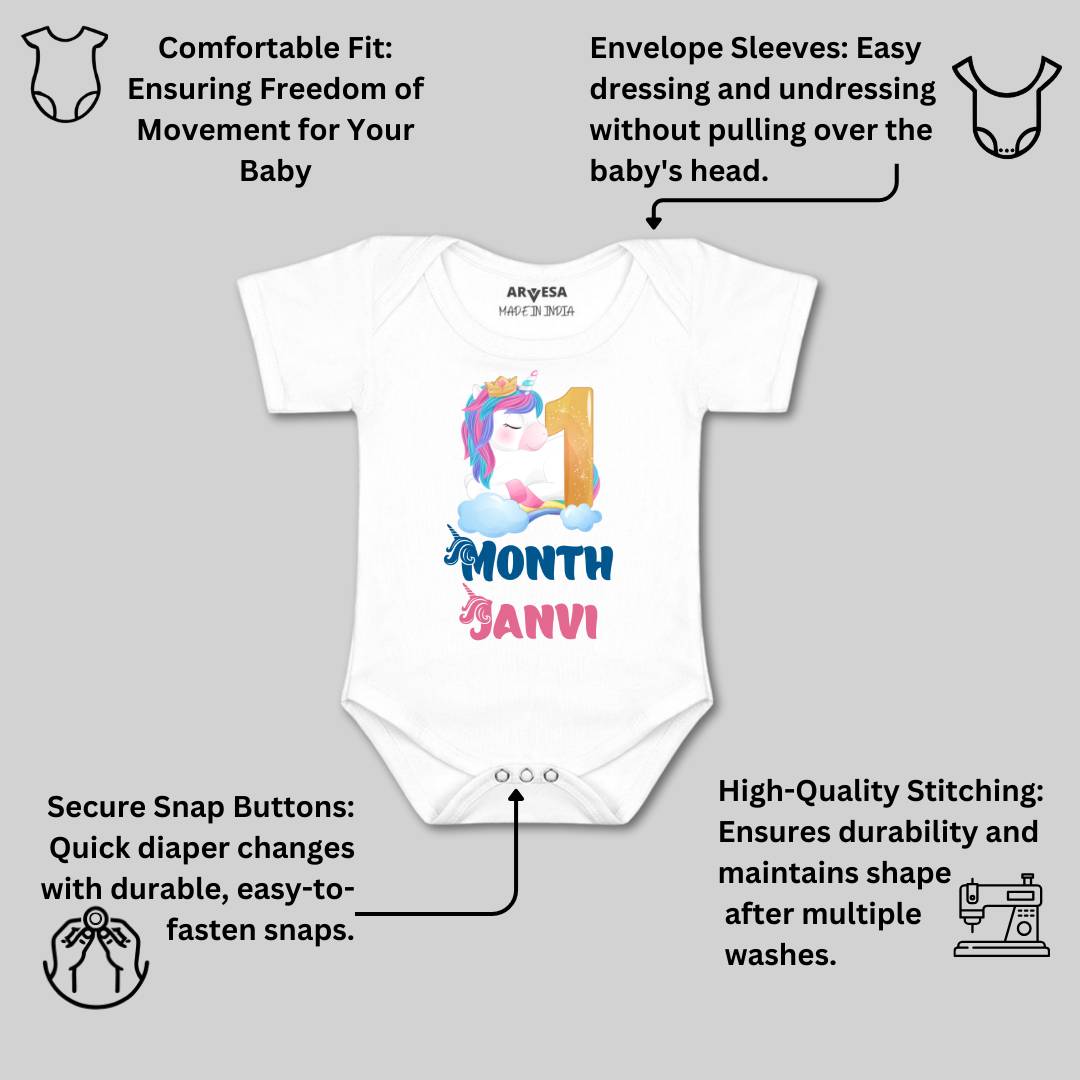 Arvesa 1 Month Baby Boy & Girl Dress