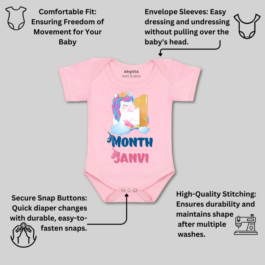 Arvesa 1 Month Baby Boy & Girl Dress