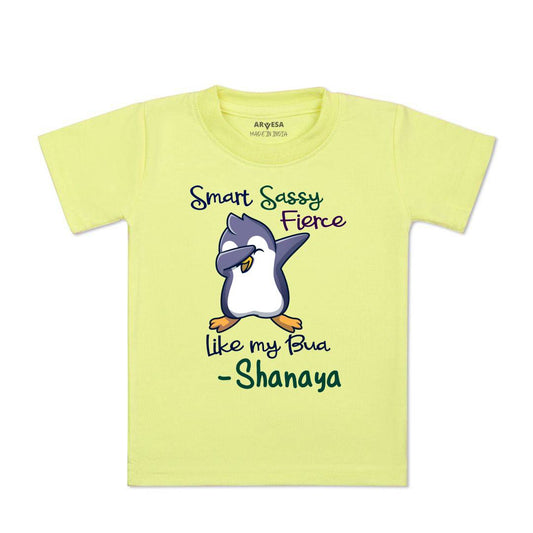 Arvesa Smart Sassy Like My Bua Baby Boy & Girl Dress
