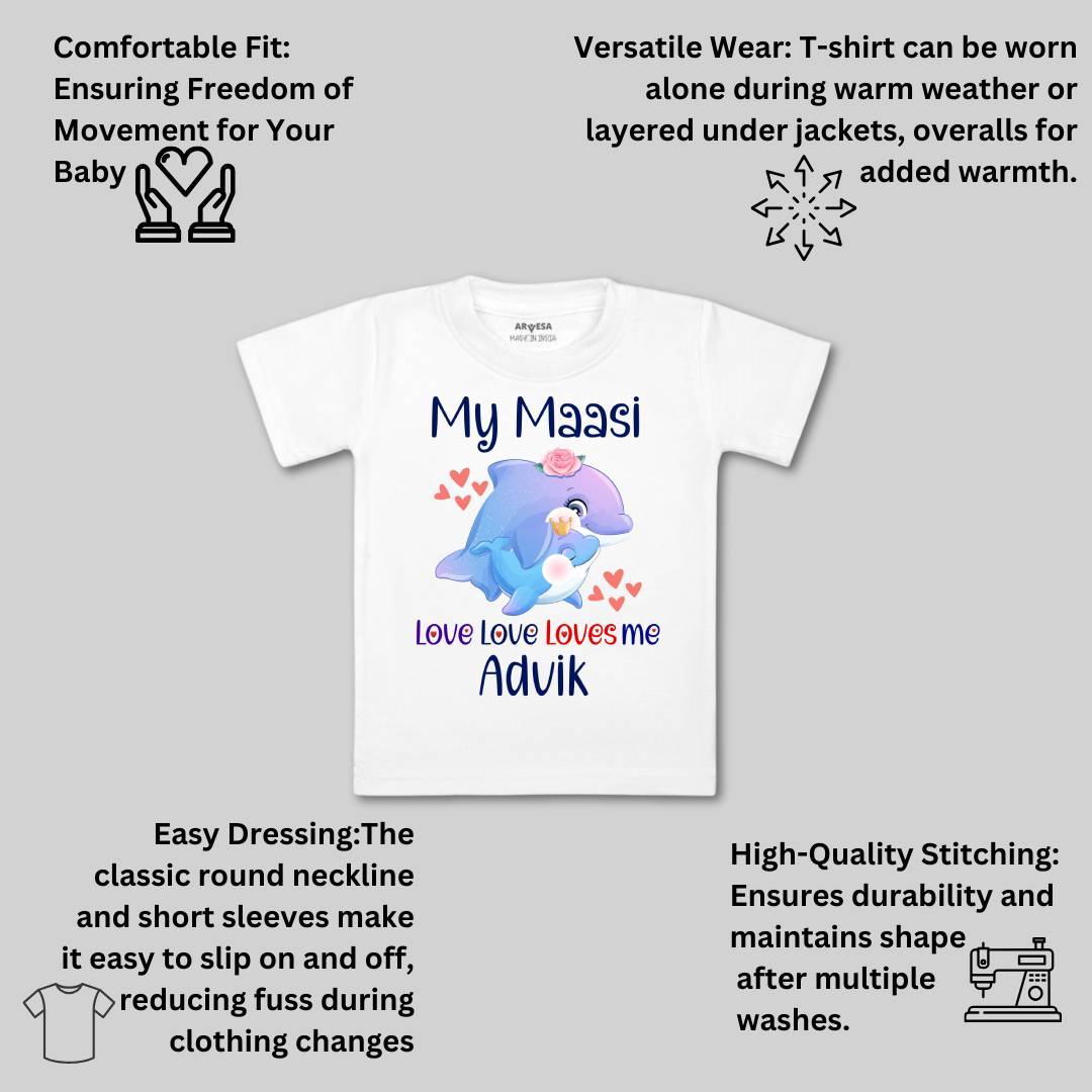 Arvesa My Maasi Love Me Baby Boy & Girl Dress