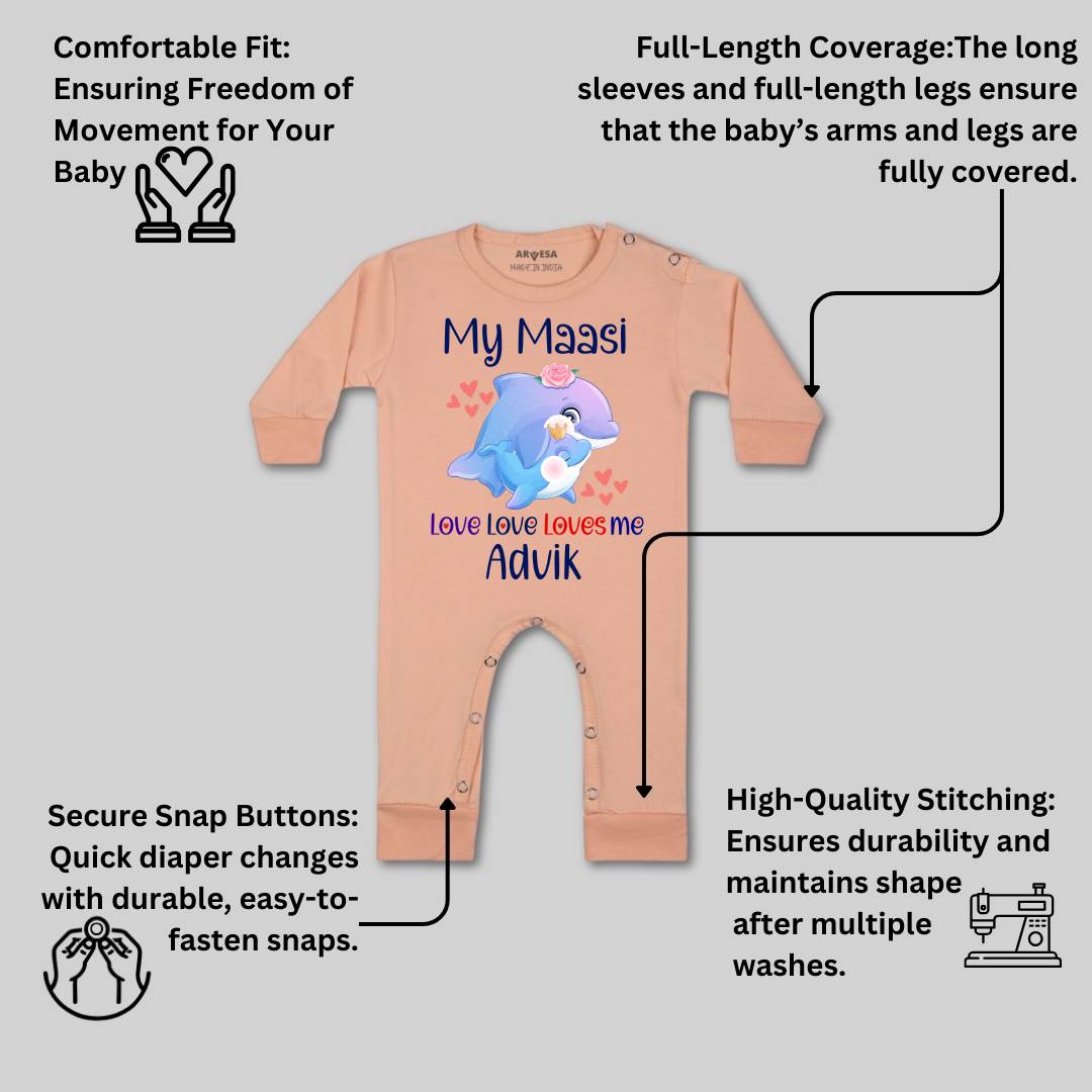 Arvesa My Maasi Love Me Baby Boy & Girl Dress