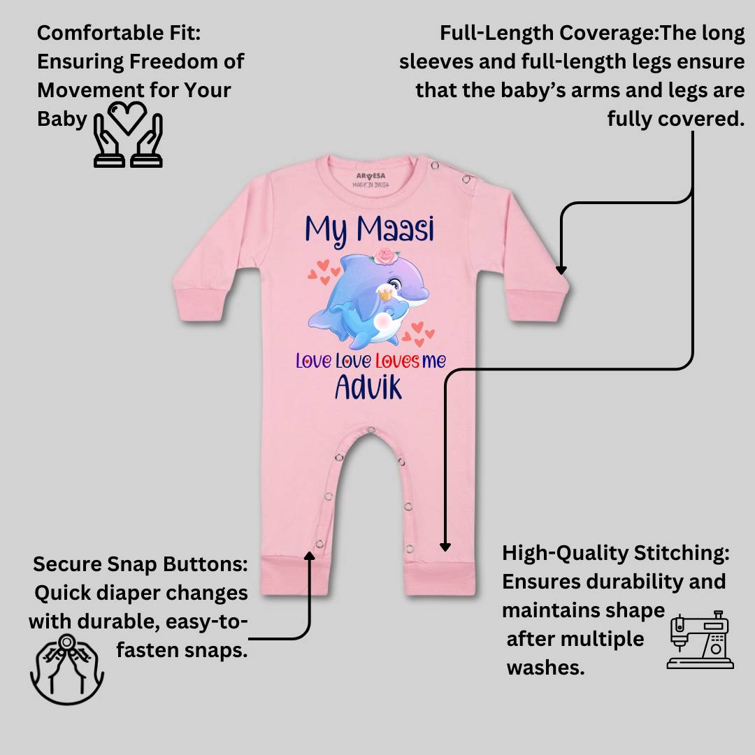 Arvesa My Maasi Love Me Baby Boy & Girl Dress
