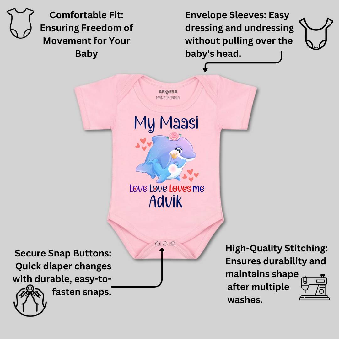 Arvesa My Maasi Love Me Baby Boy & Girl Dress