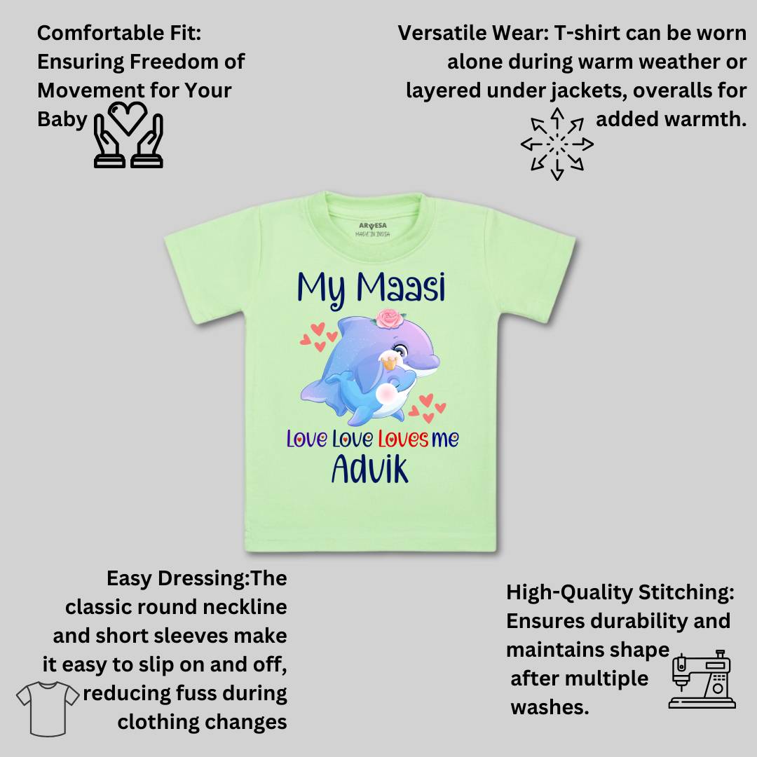 Arvesa My Maasi Love Me Baby Boy & Girl Dress