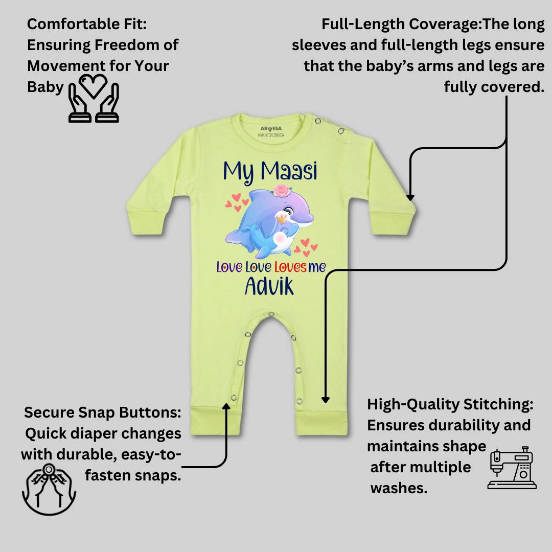 Arvesa My Maasi Love Me Baby Boy & Girl Dress