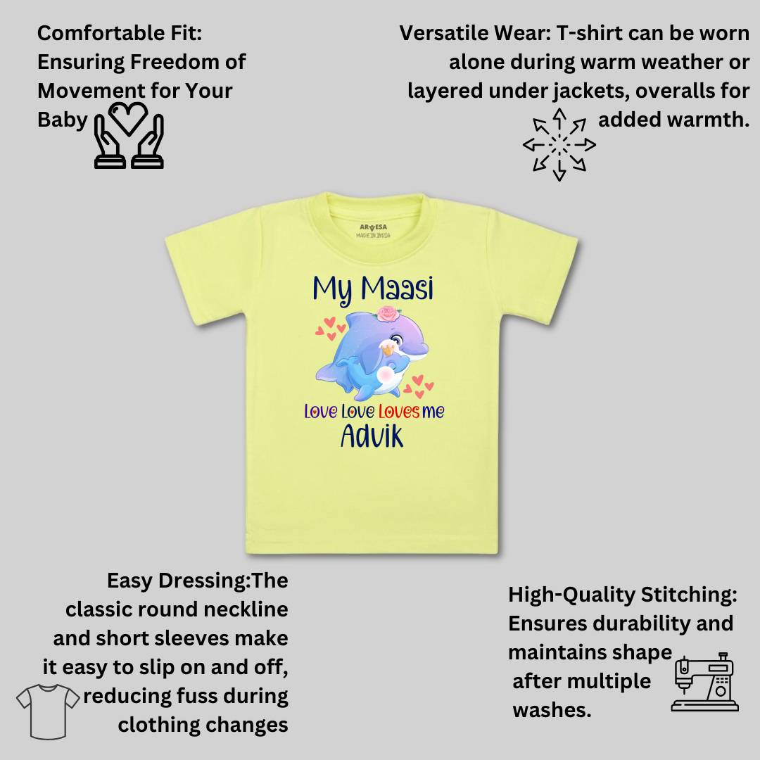 Arvesa My Maasi Love Me Baby Boy & Girl Dress