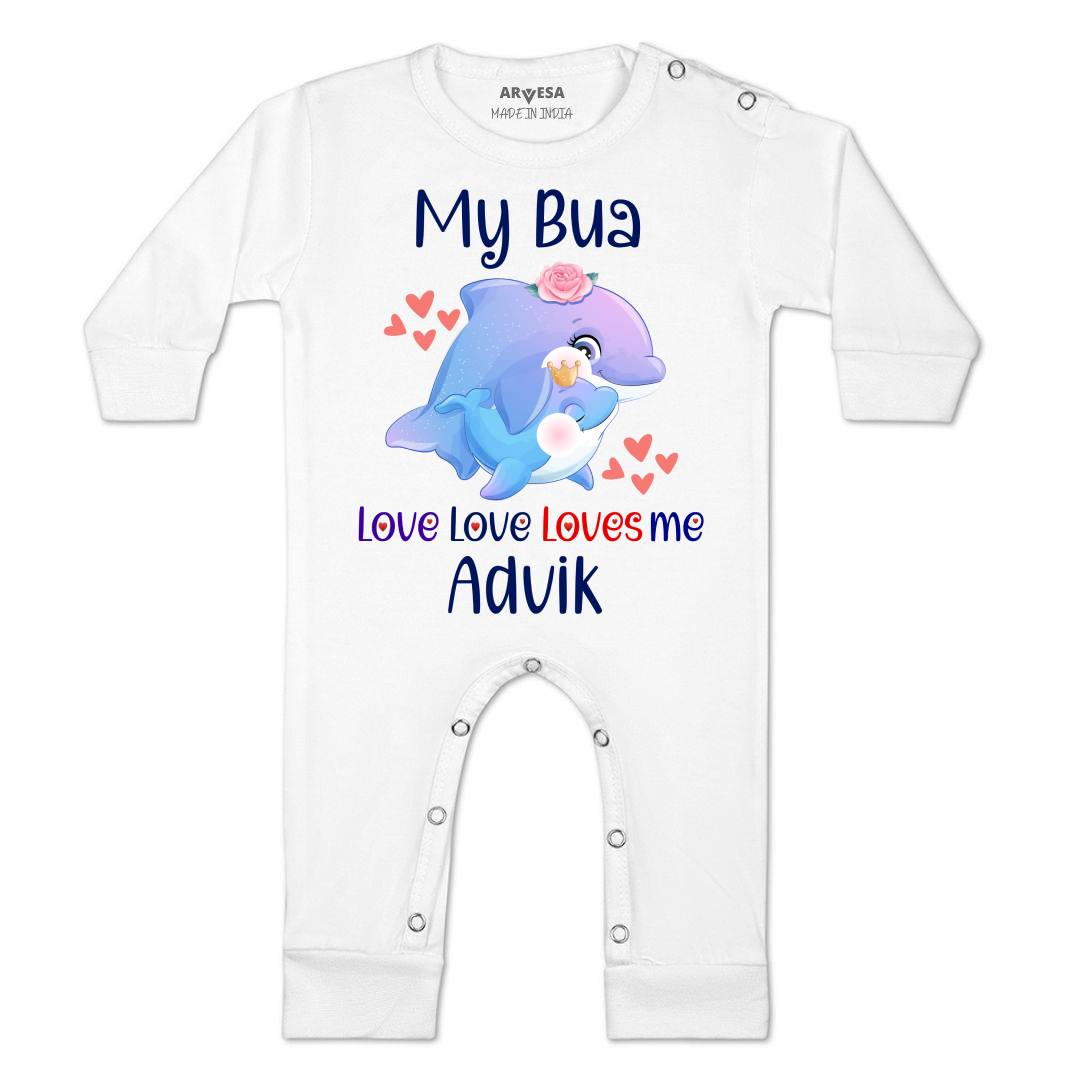 Arvesa My Bua Love Me Baby Boy & Girl Dress