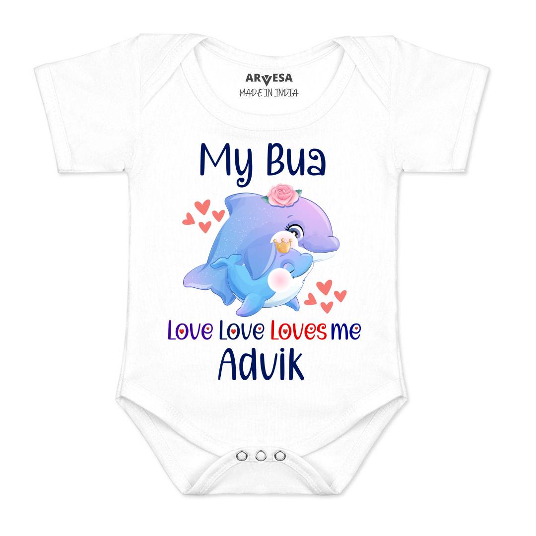 Arvesa My Bua Love Me Baby Boy & Girl Dress