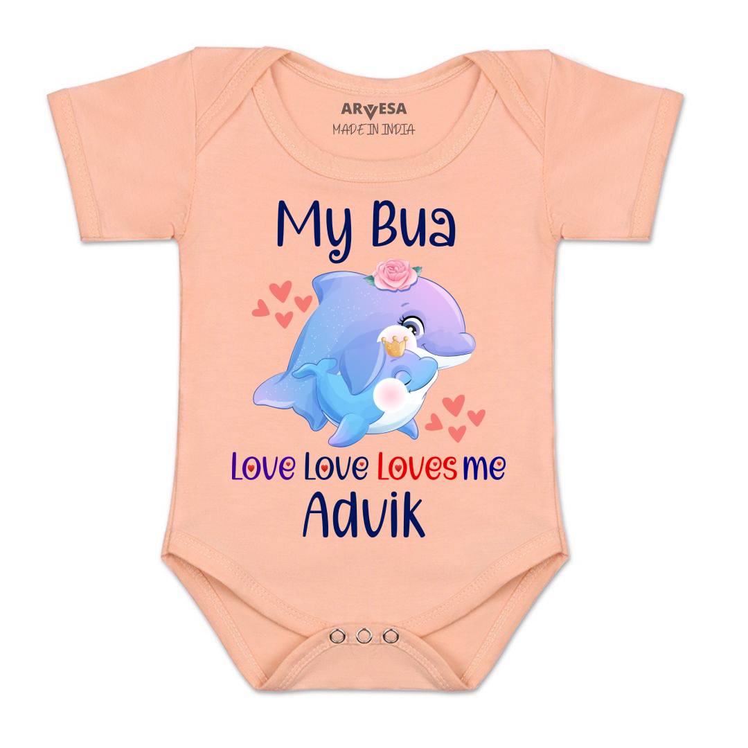 Arvesa My Bua Love Me Baby Boy & Girl Dress