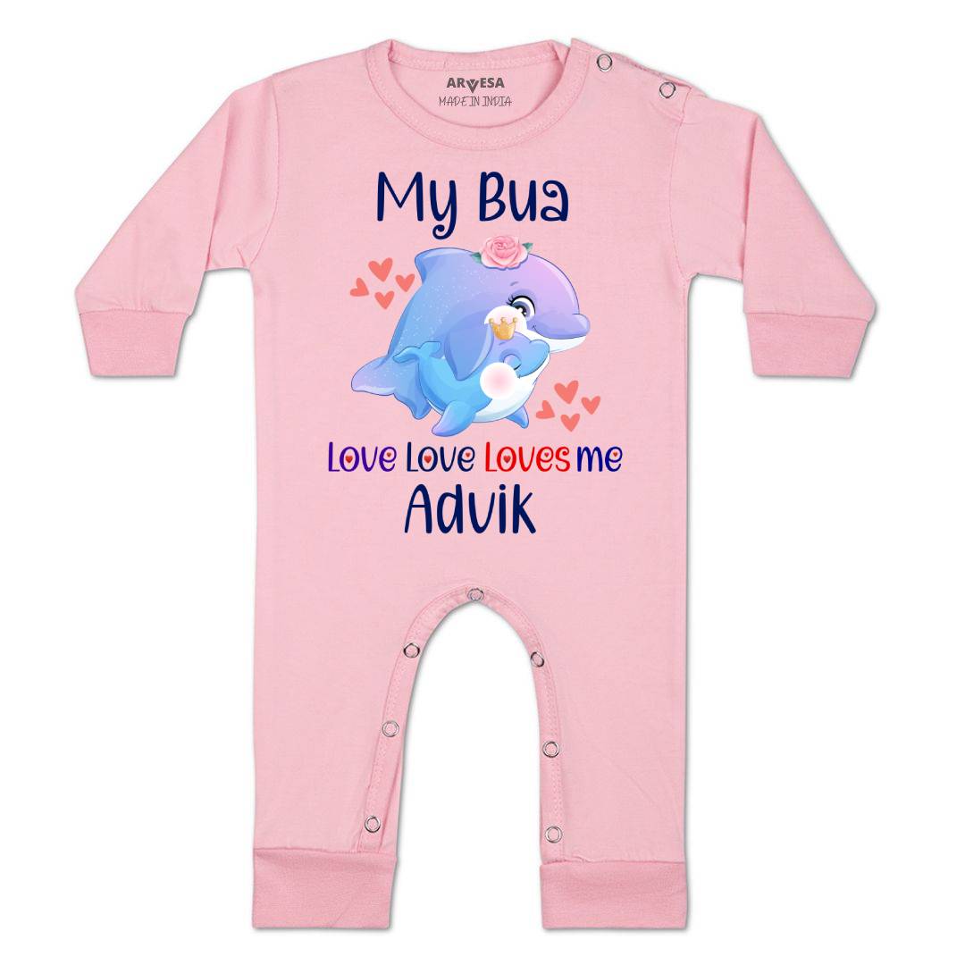 Arvesa My Bua Love Me Baby Boy & Girl Dress
