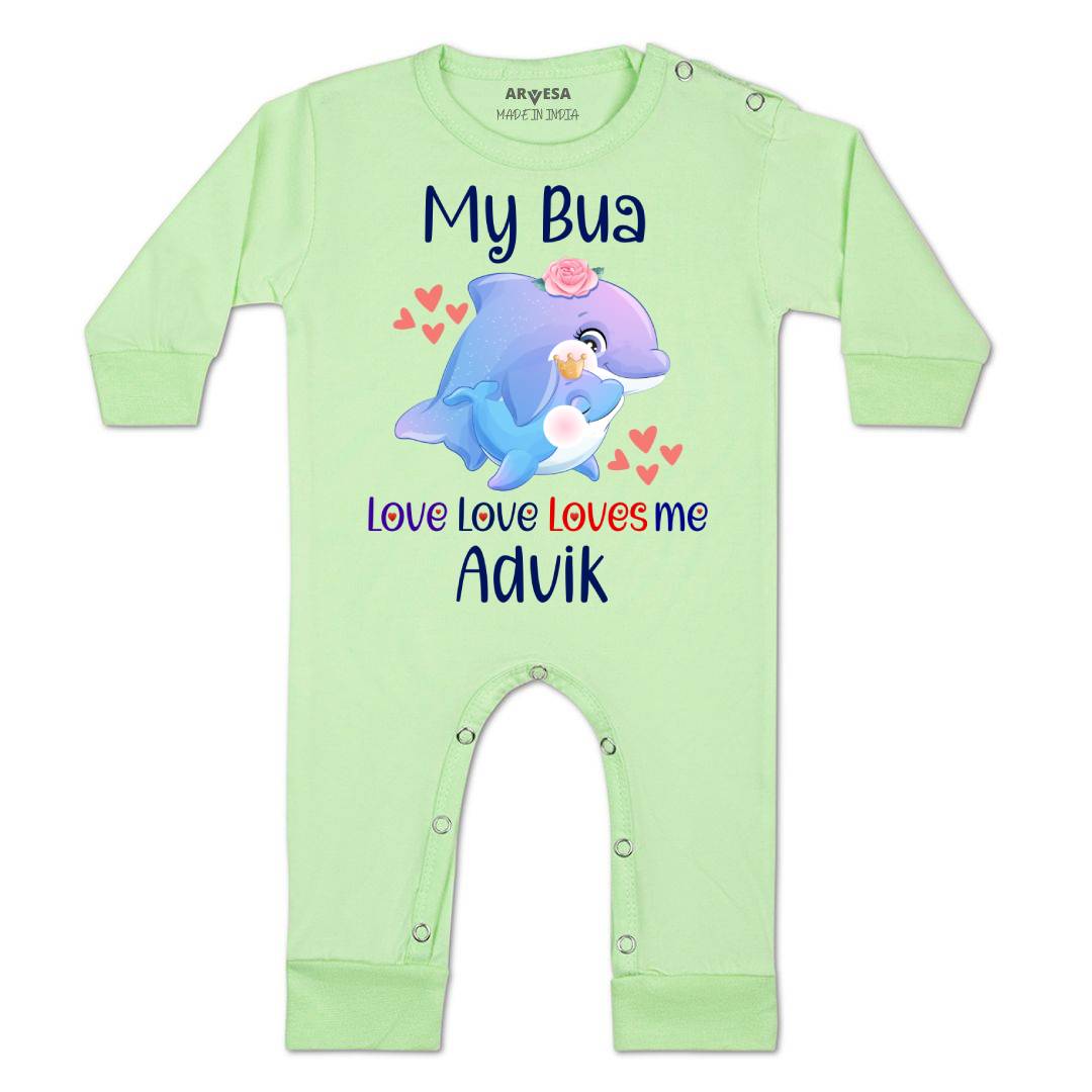 Arvesa My Bua Love Me Baby Boy & Girl Dress