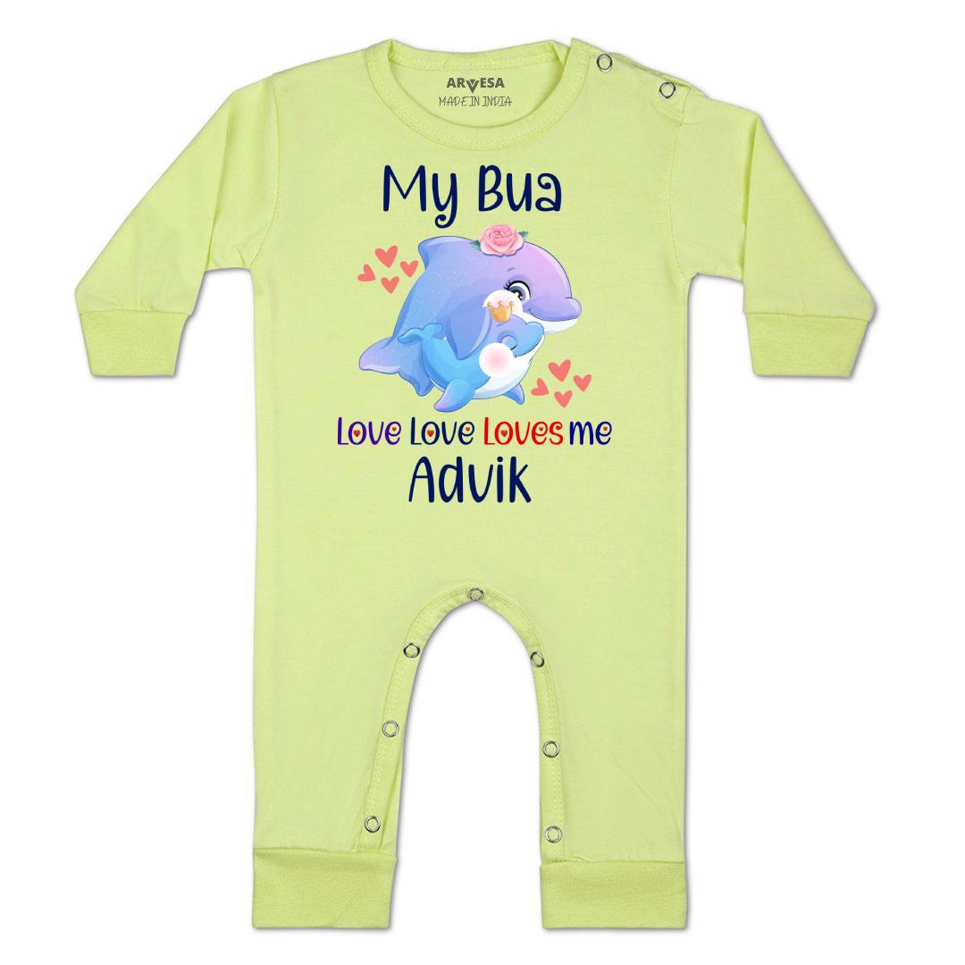 Arvesa My Bua Love Me Baby Boy & Girl Dress