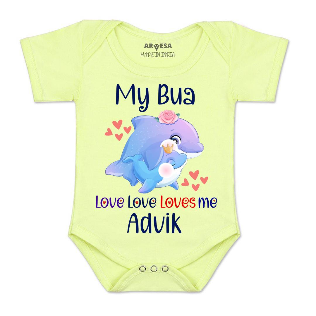 Arvesa My Bua Love Me Baby Boy & Girl Dress