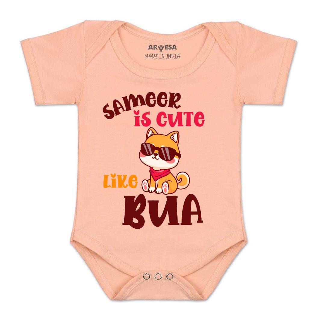 Arvesa Cute Like My Bua Baby Boy & Girl Dress