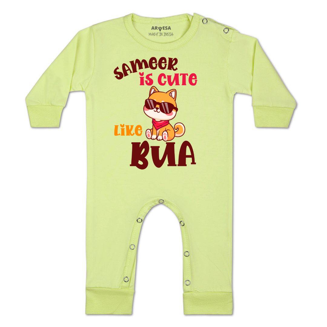 Arvesa Cute Like My Bua Baby Boy & Girl Dress