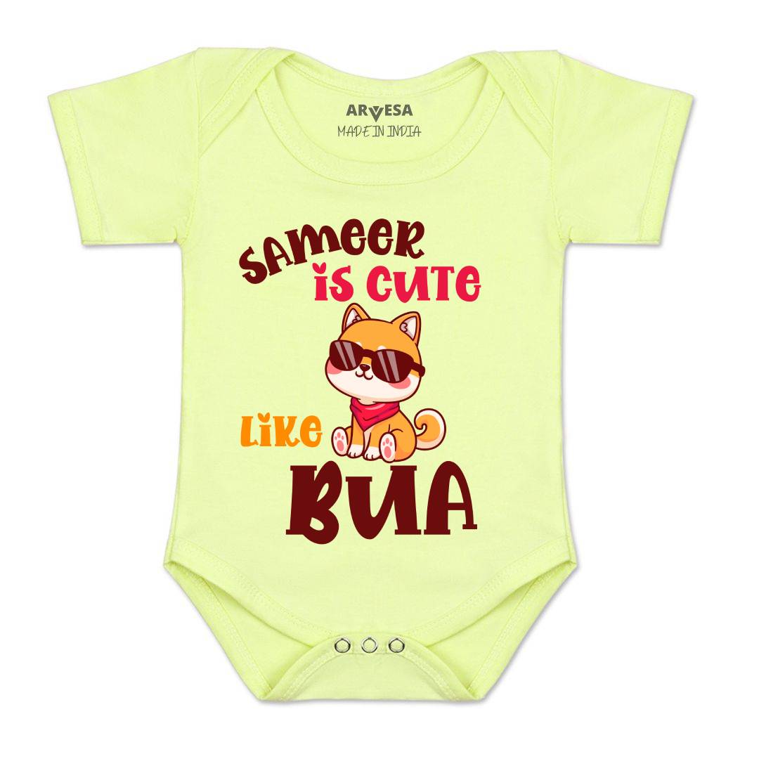 Arvesa Cute Like My Bua Baby Boy & Girl Dress