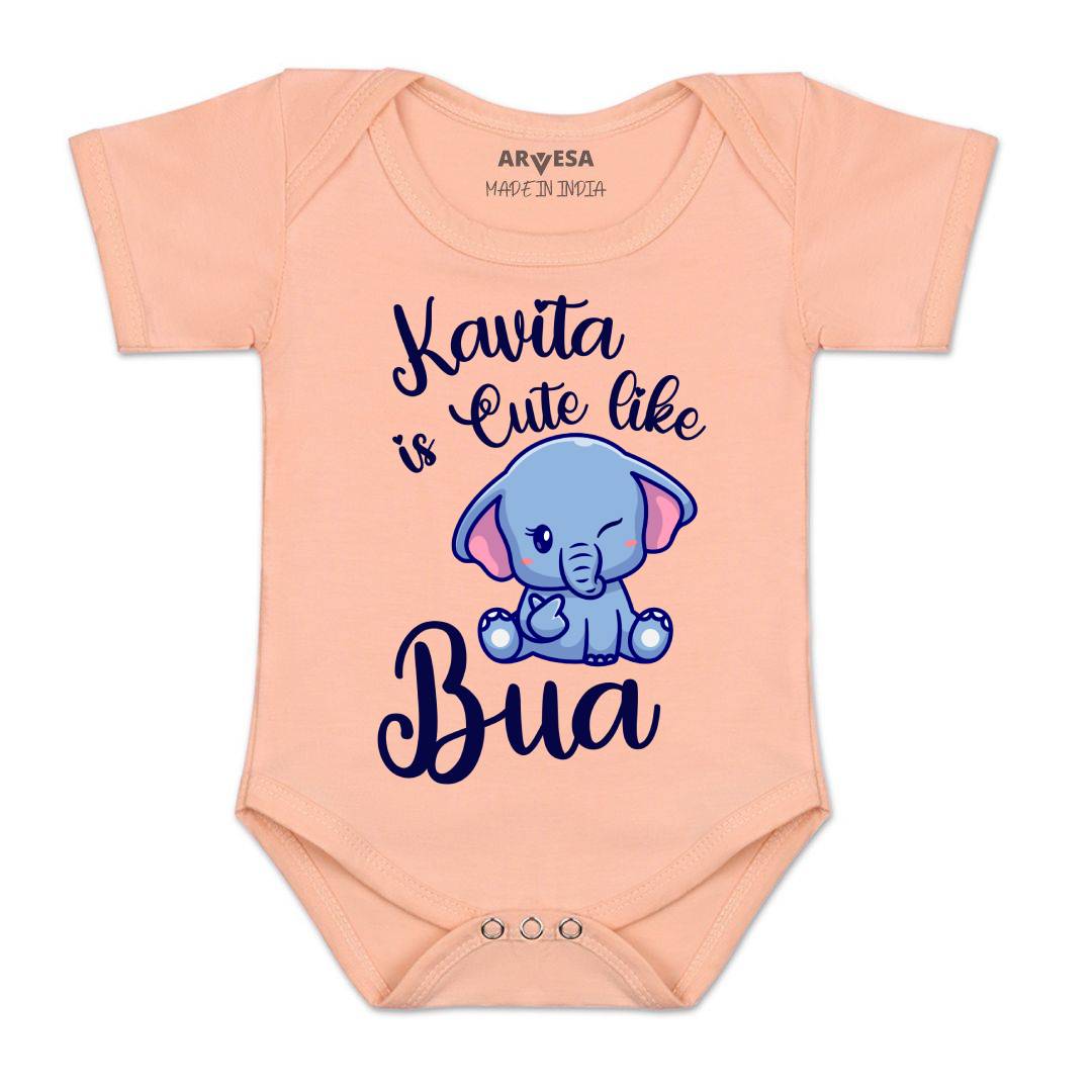 Arvesa Cute Like My Bua Baby Boy & Girl Dress