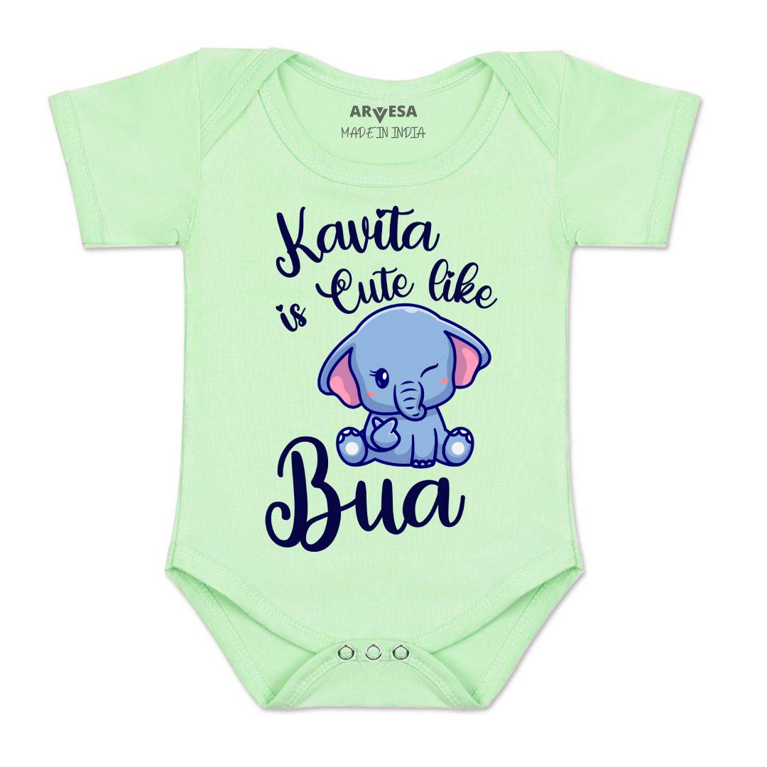 Arvesa Cute Like My Bua Baby Boy & Girl Dress
