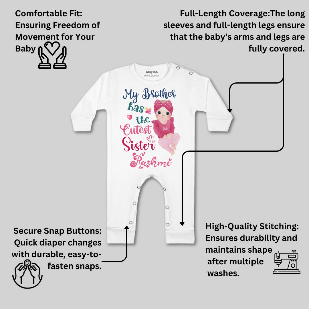 Arvesa Cutest Sister Baby Boy & Girl Dress
