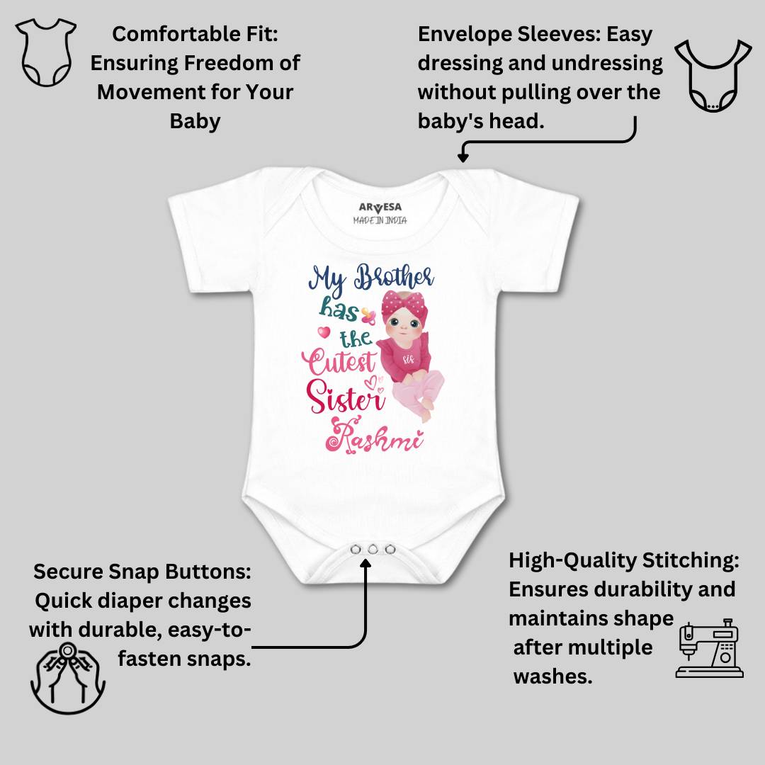 Arvesa Cutest Sister Baby Boy & Girl Dress
