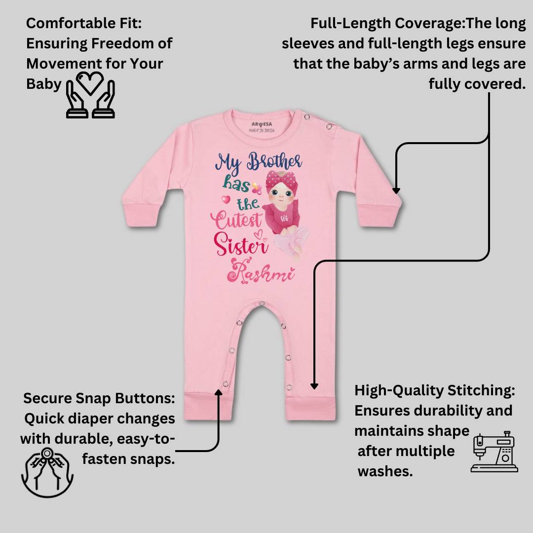 Arvesa Cutest Sister Baby Boy & Girl Dress