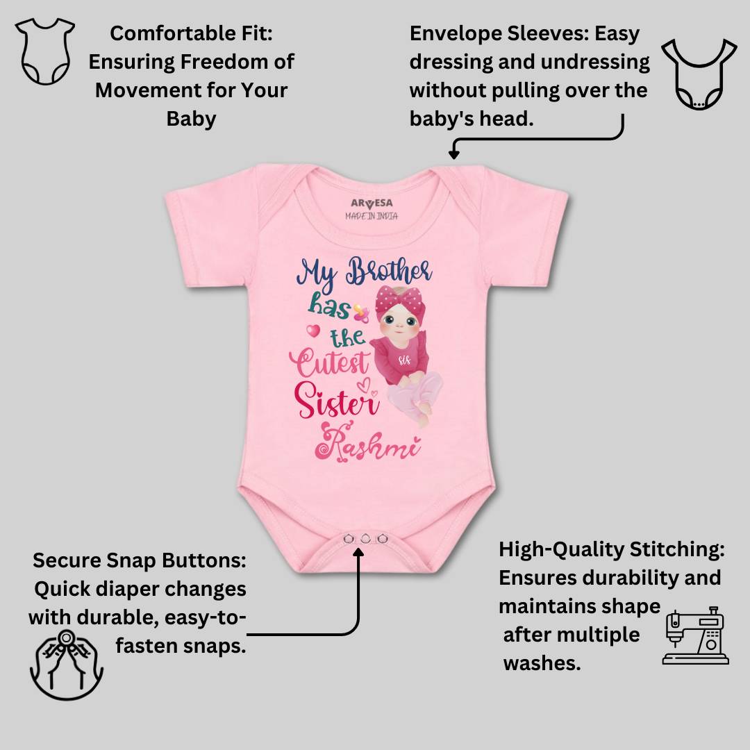 Arvesa Cutest Sister Baby Boy & Girl Dress