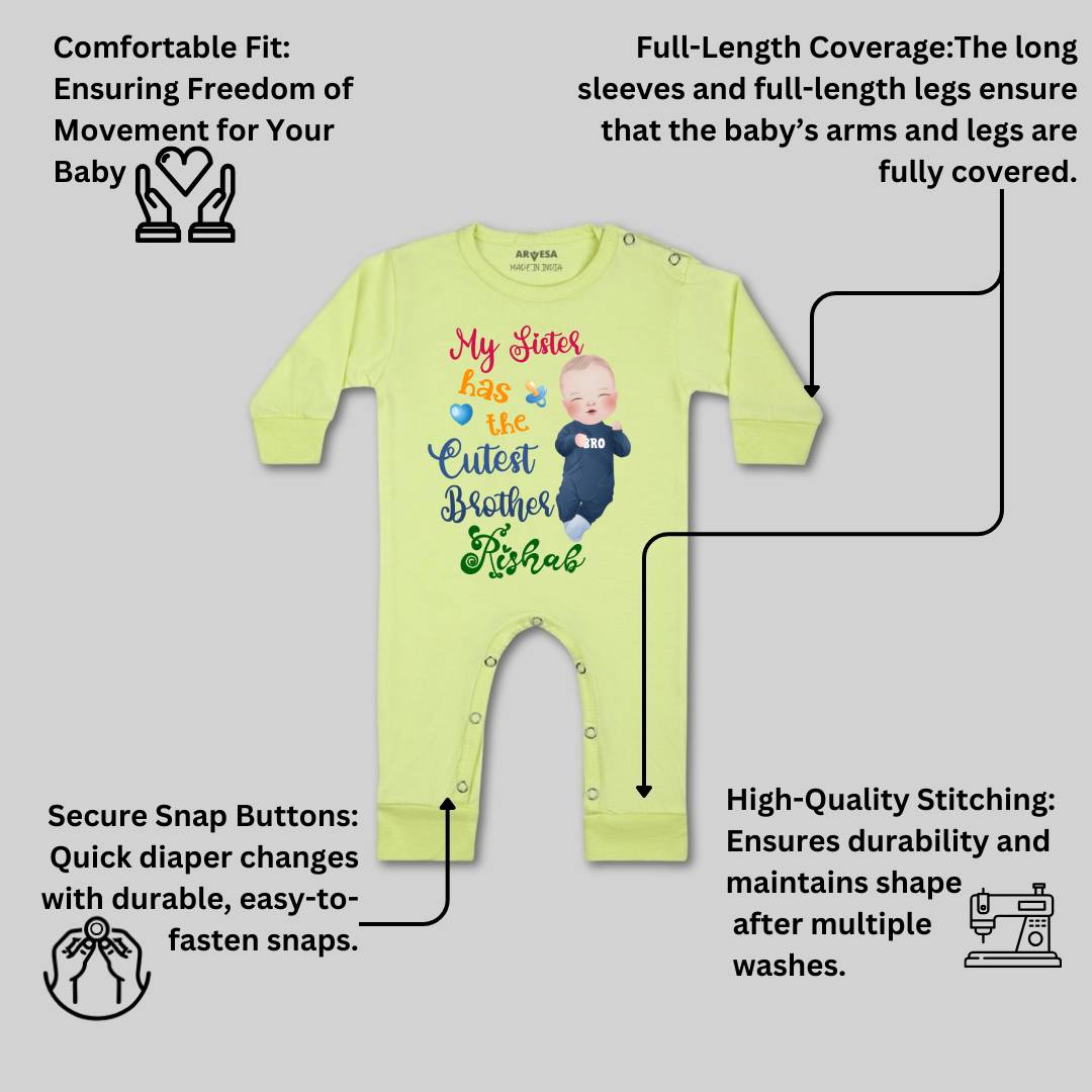 Arvesa Sister Has The Cutest Brother Baby Boy & Girl Dress
