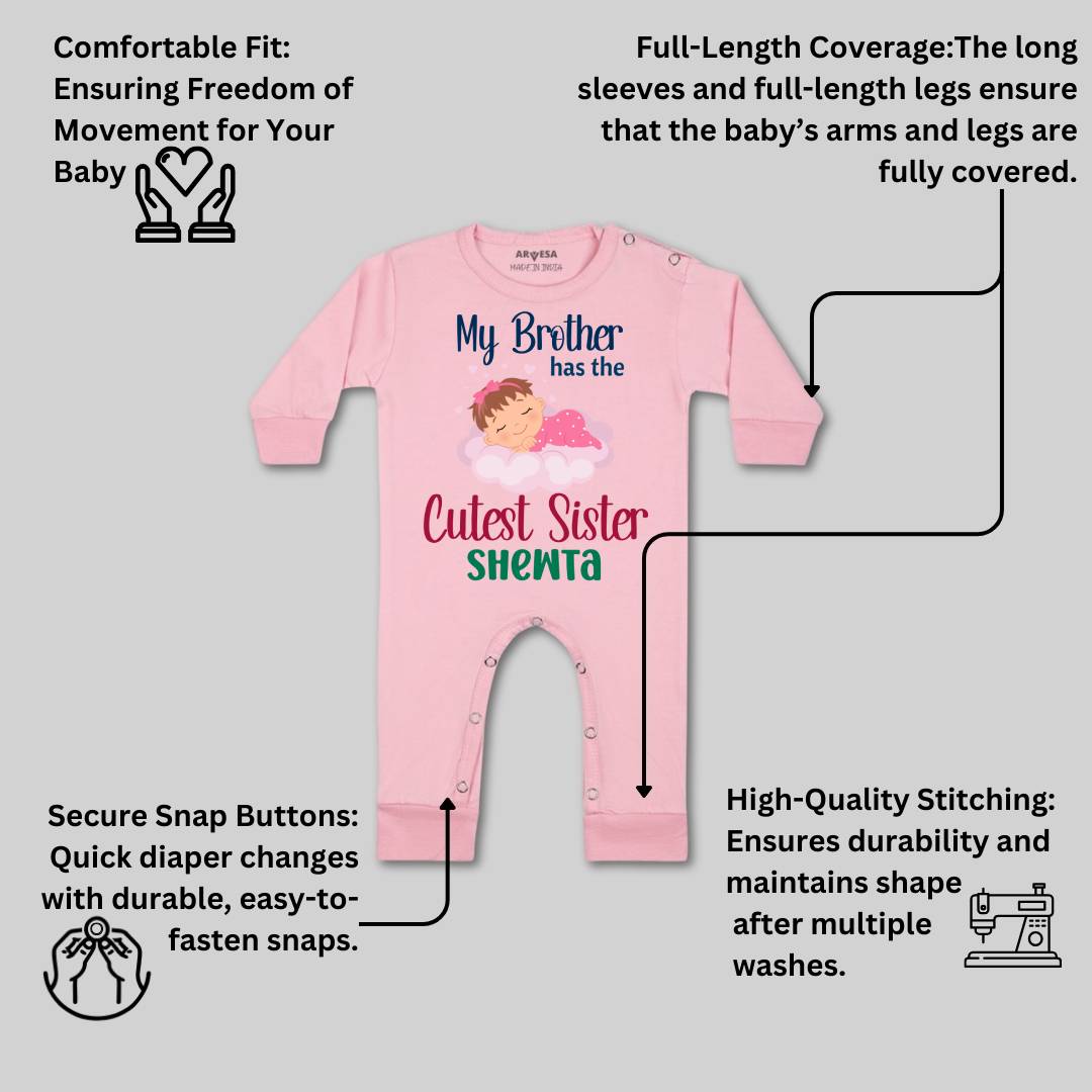 Arvesa Cutest Sister Baby Boy & Girl Dress