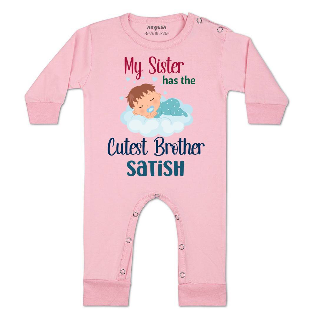 Arvesa Cutest Brother Baby Boy & Girl Dress