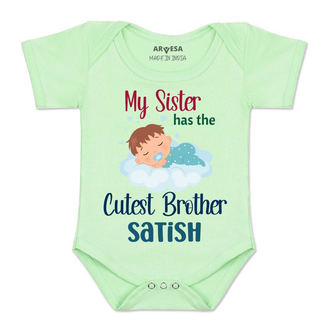 Arvesa Cutest Brother Baby Boy & Girl Dress