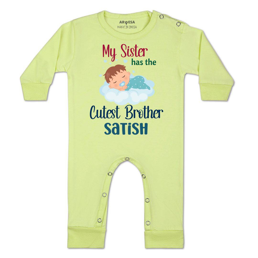 Arvesa Cutest Brother Baby Boy & Girl Dress