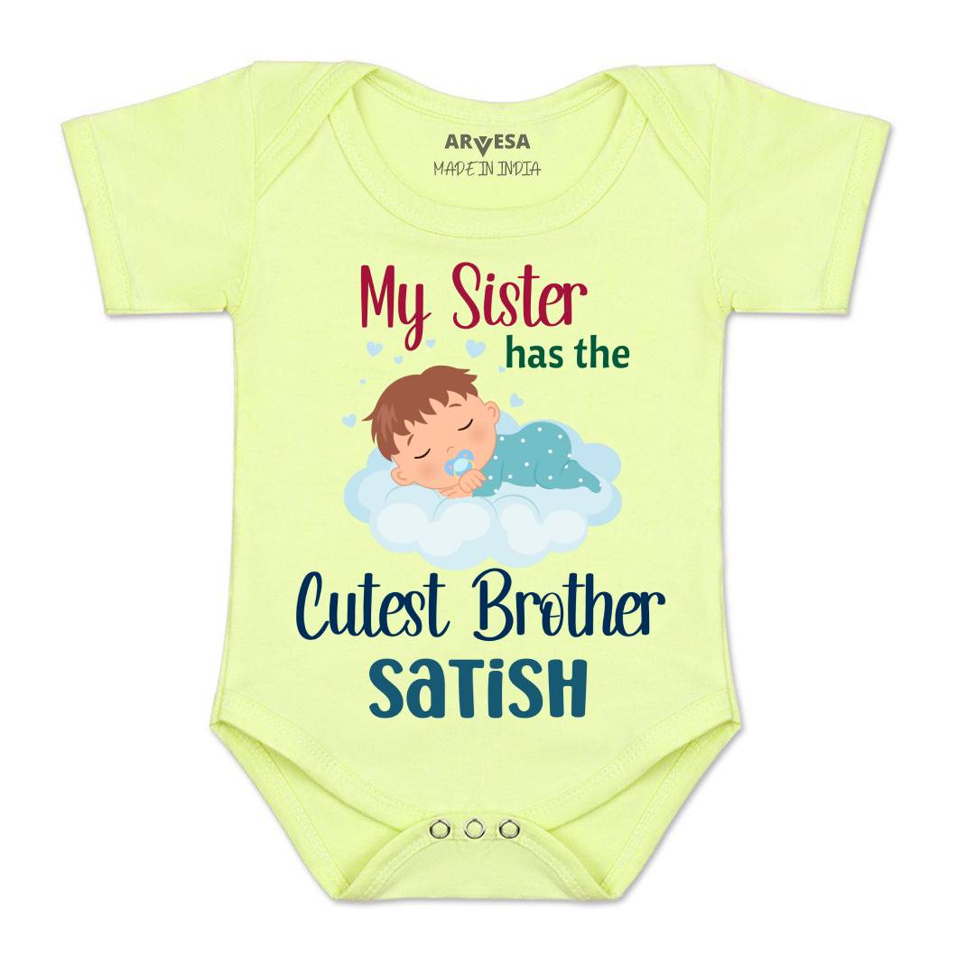Arvesa Cutest Brother Baby Boy & Girl Dress