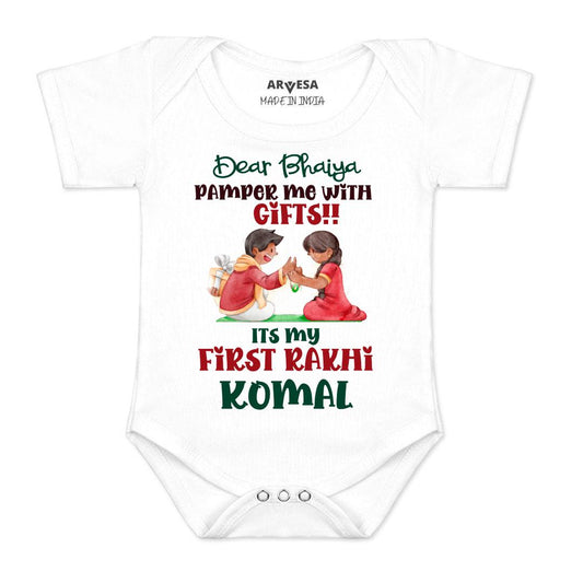 Arvesa My First Rakhi  Baby Boy & Girl Dress