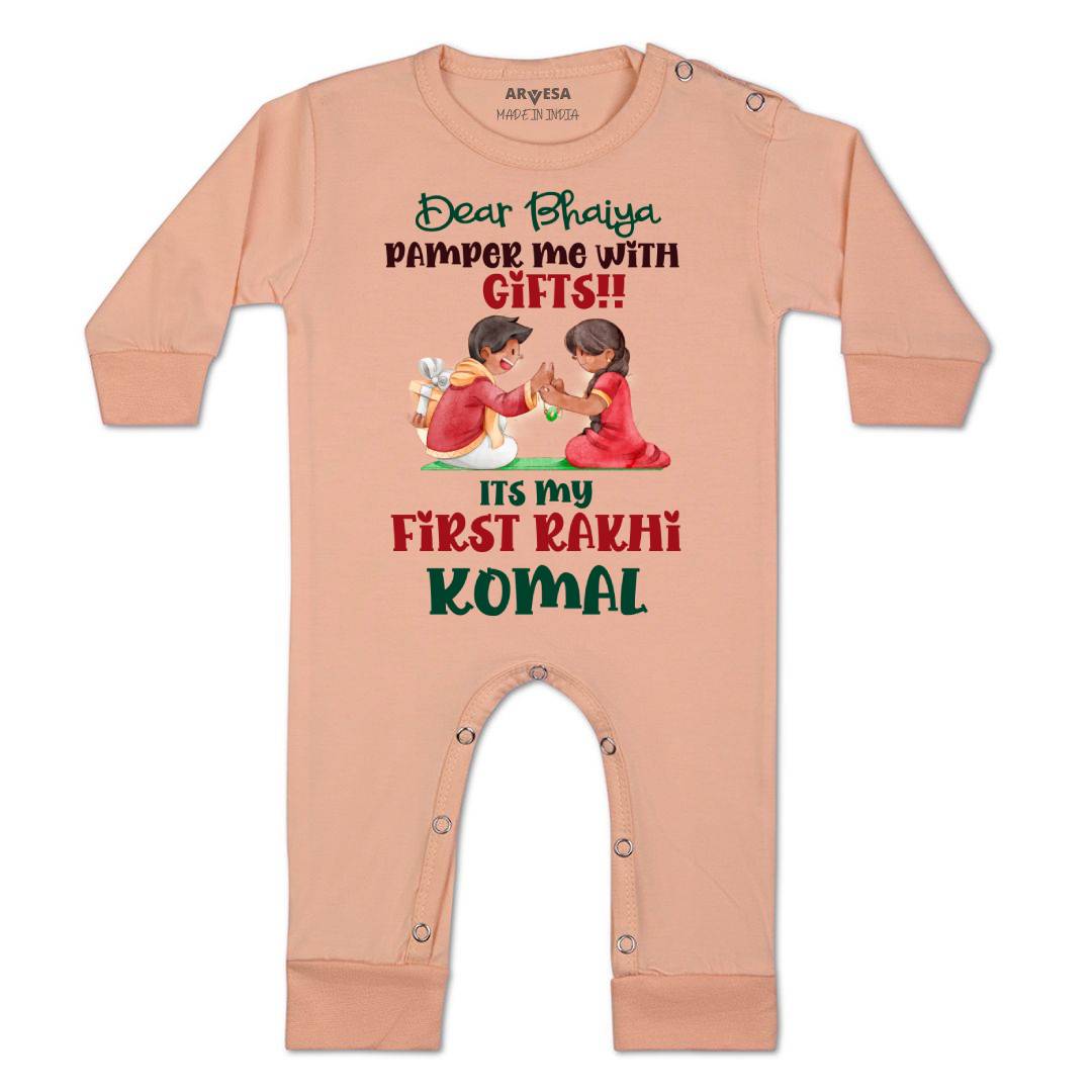 Arvesa My First Rakhi  Baby Boy & Girl Dress