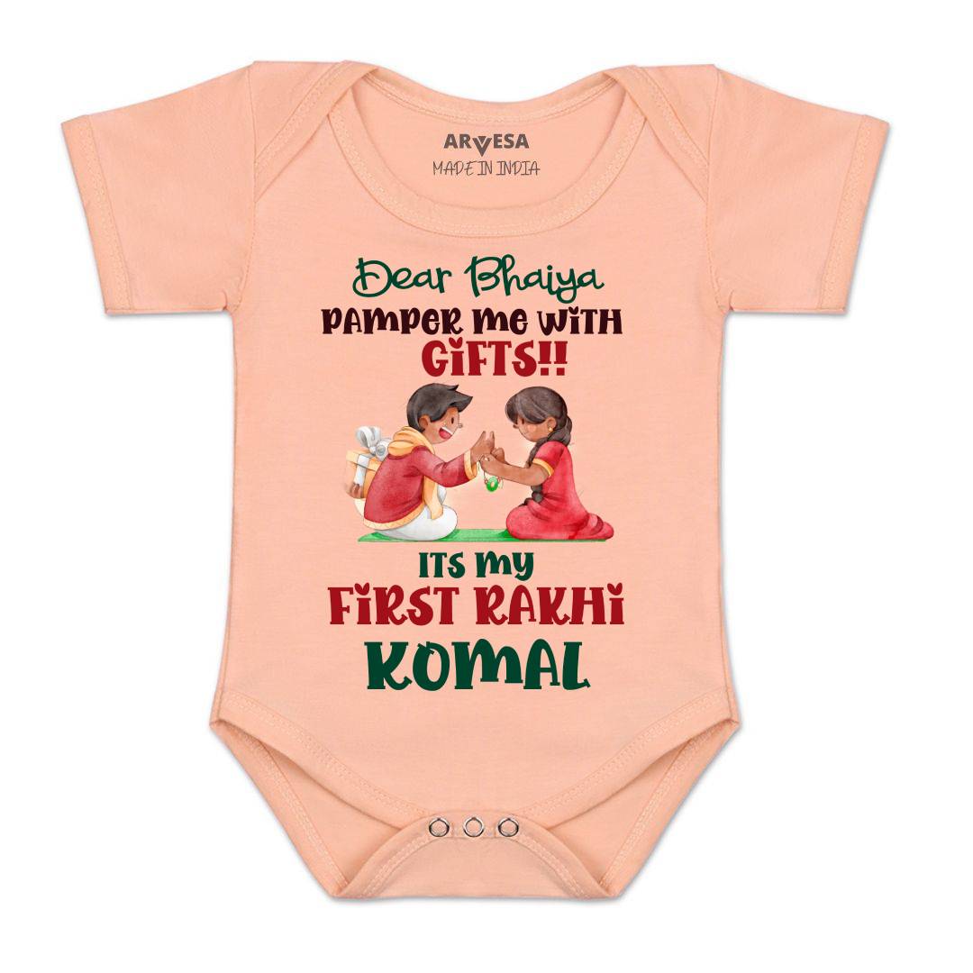 Arvesa My First Rakhi  Baby Boy & Girl Dress
