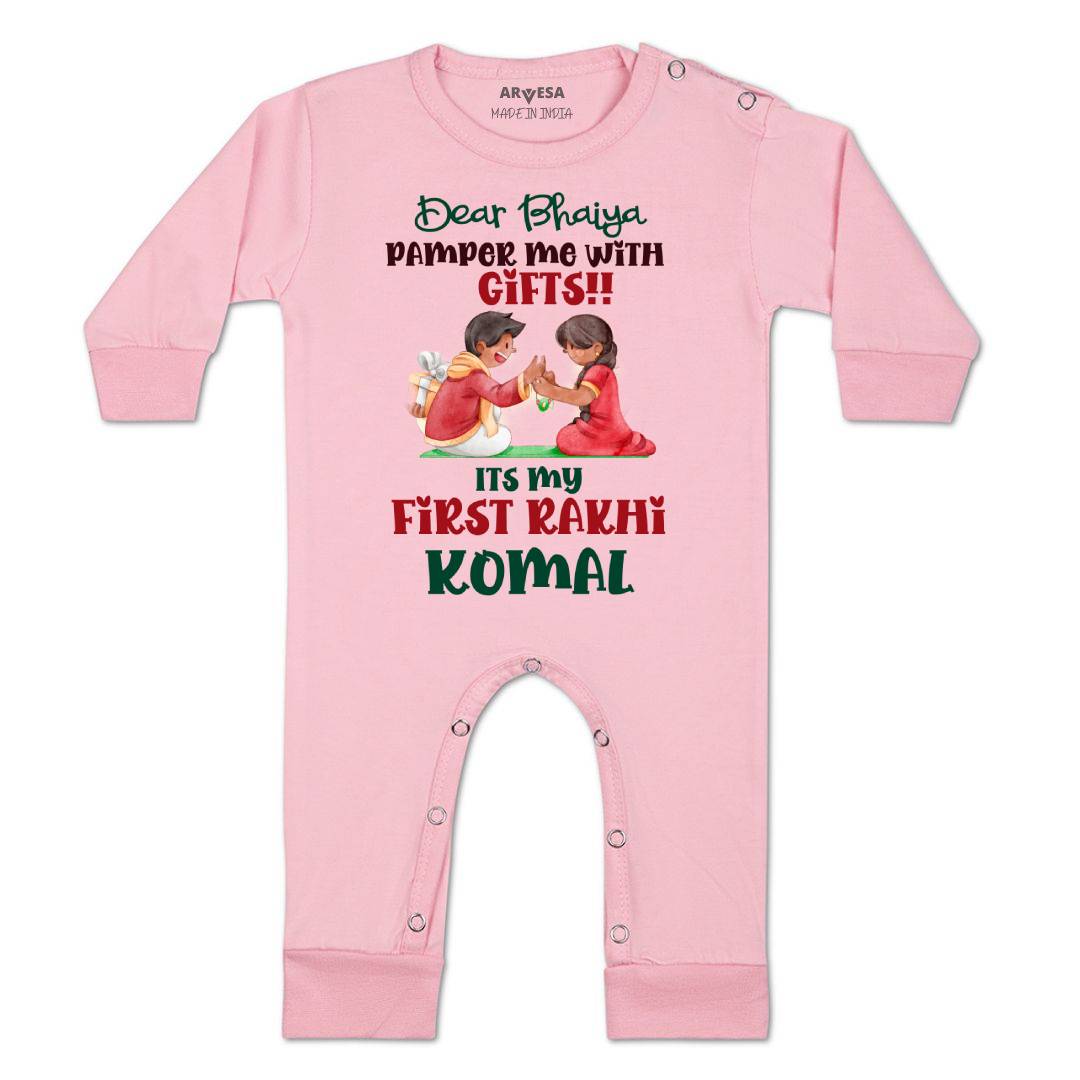 Arvesa My First Rakhi  Baby Boy & Girl Dress
