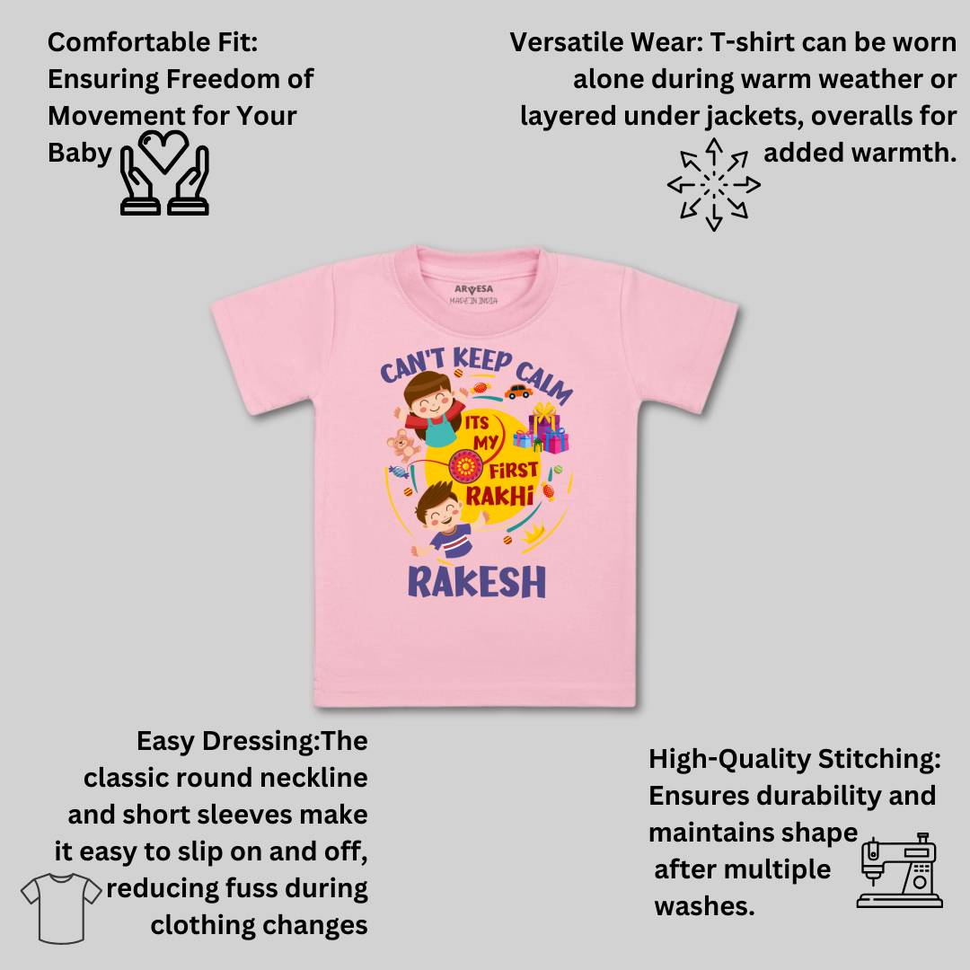 Arvesa My First Rakhi  Baby Boy & Girl Dress