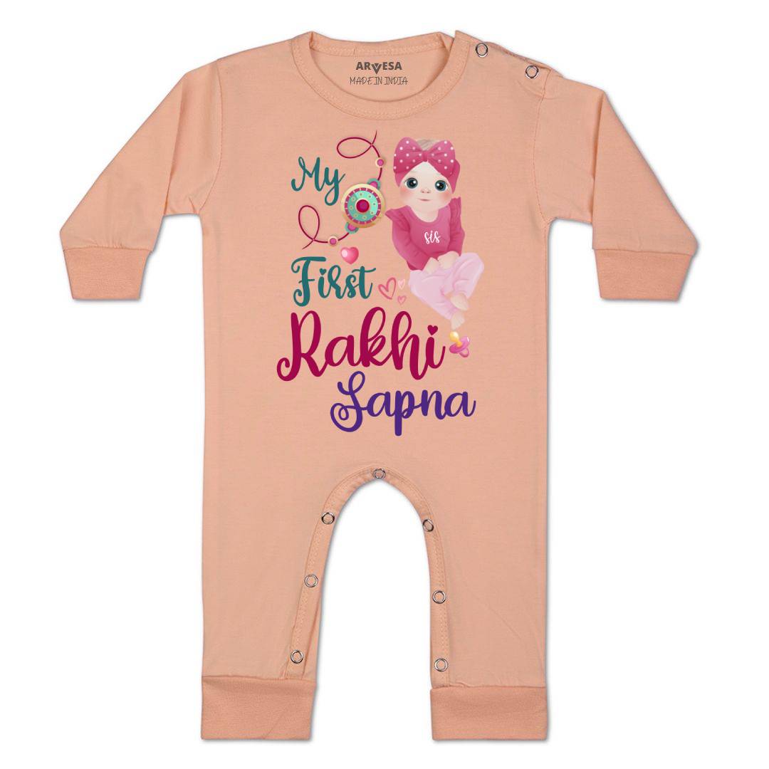 Arvesa My First Rakhi  Baby Boy & Girl Dress