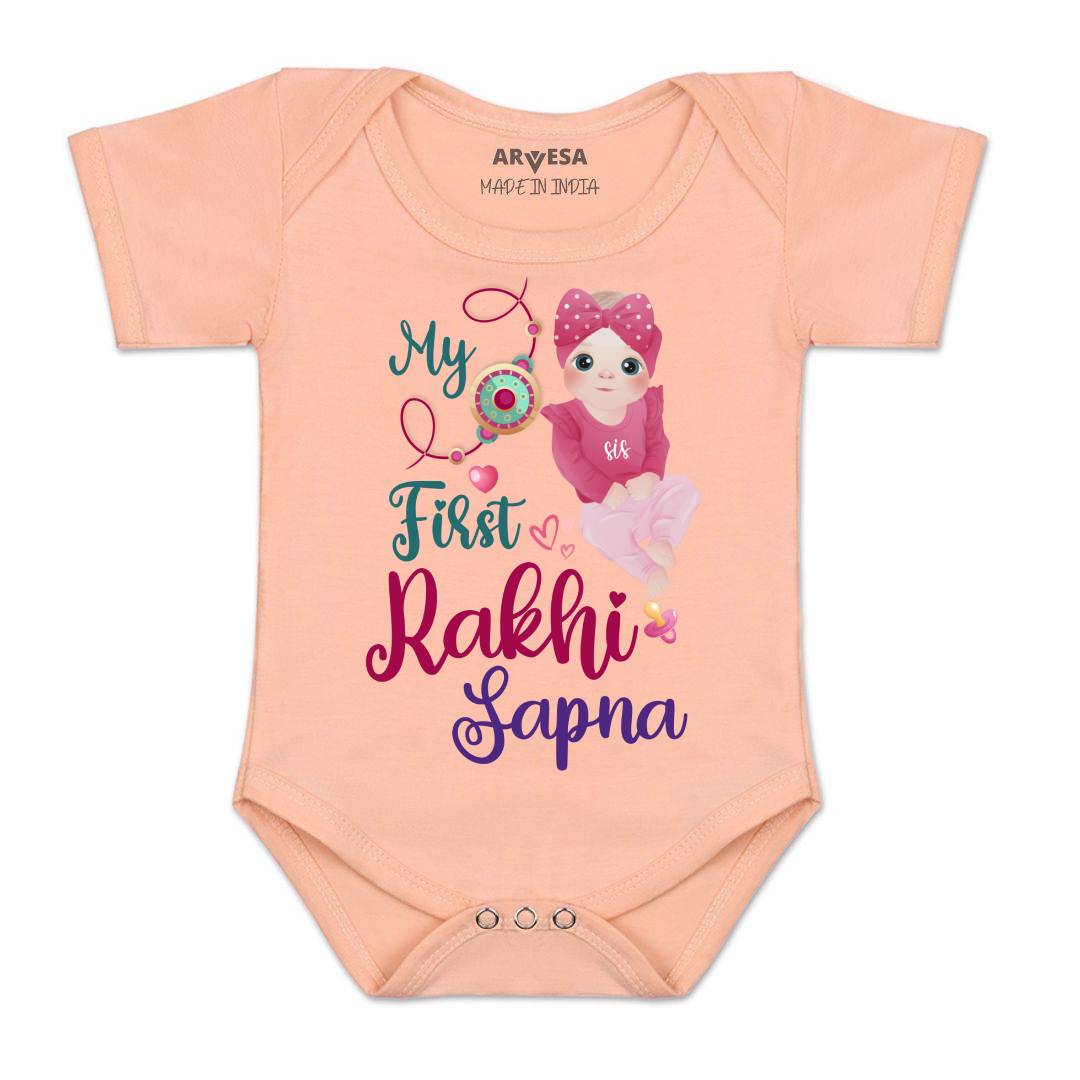 Arvesa My First Rakhi  Baby Boy & Girl Dress