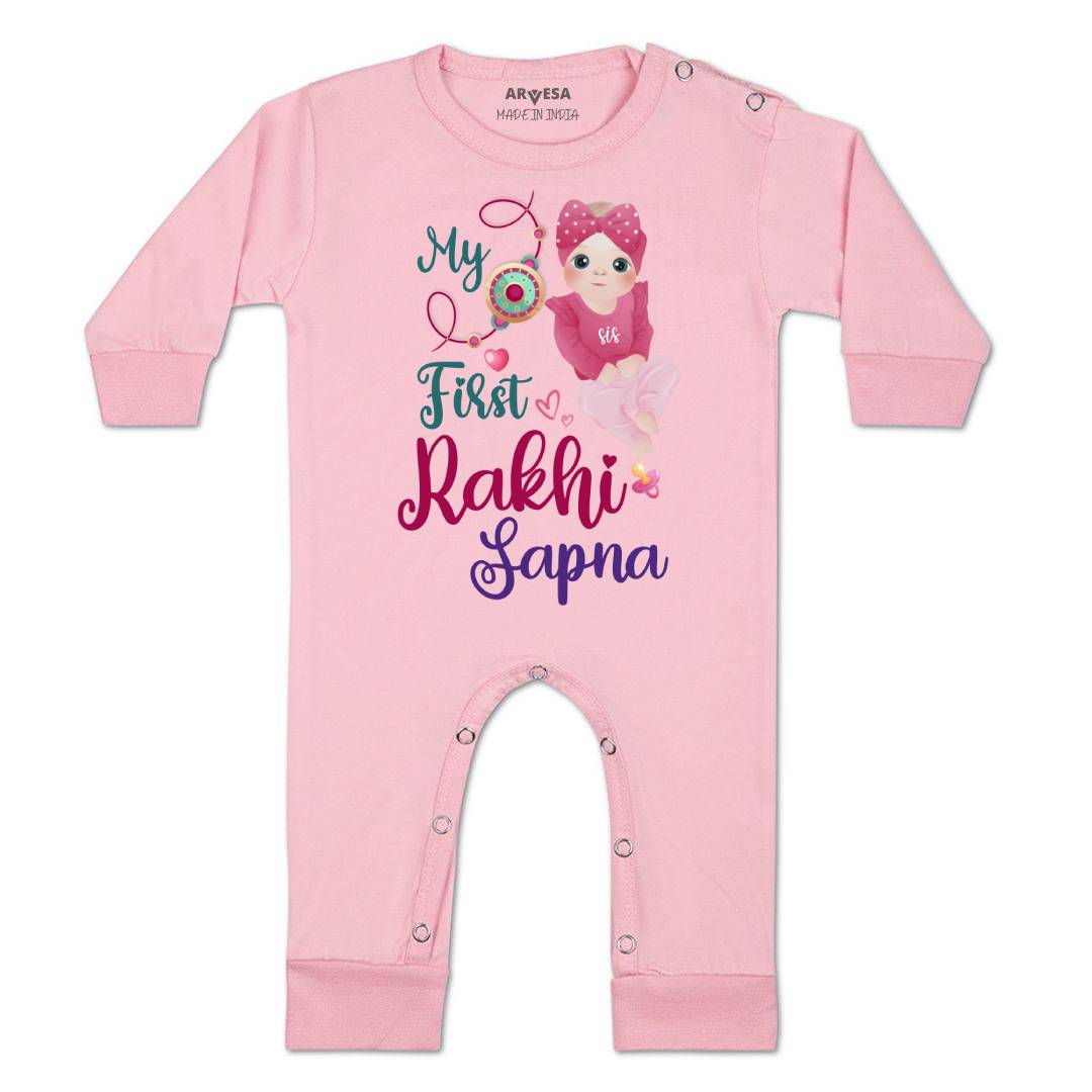 Arvesa My First Rakhi  Baby Boy & Girl Dress