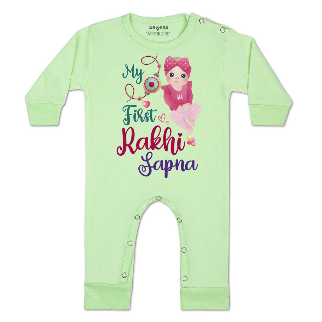 Arvesa My First Rakhi  Baby Boy & Girl Dress