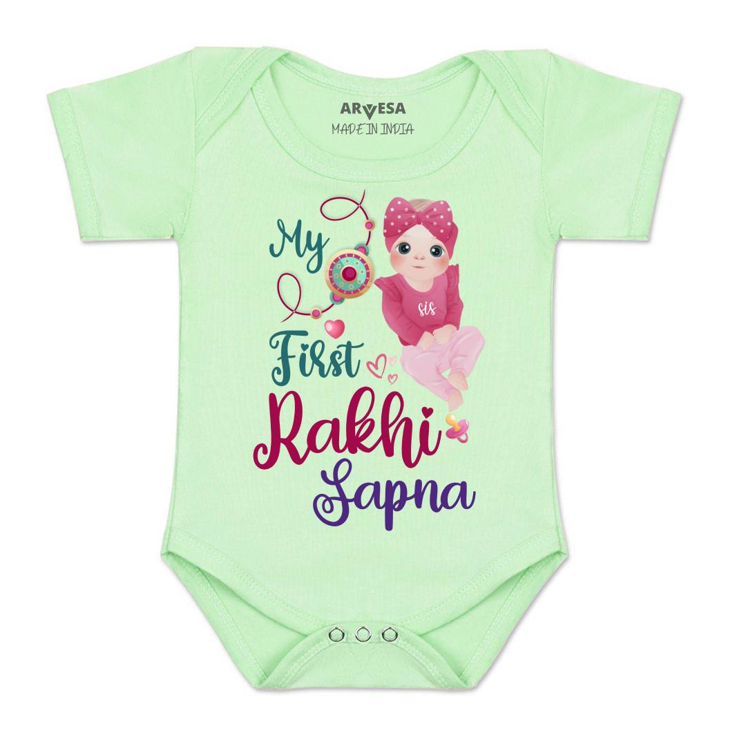 Arvesa My First Rakhi  Baby Boy & Girl Dress