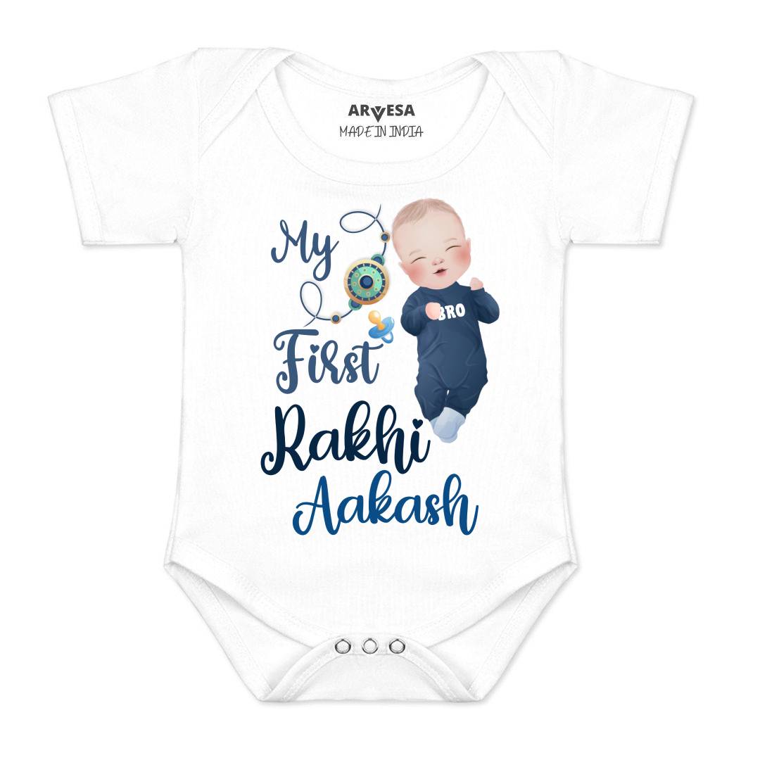 Arvesa My First Rakhi  Baby Boy & Girl Dress