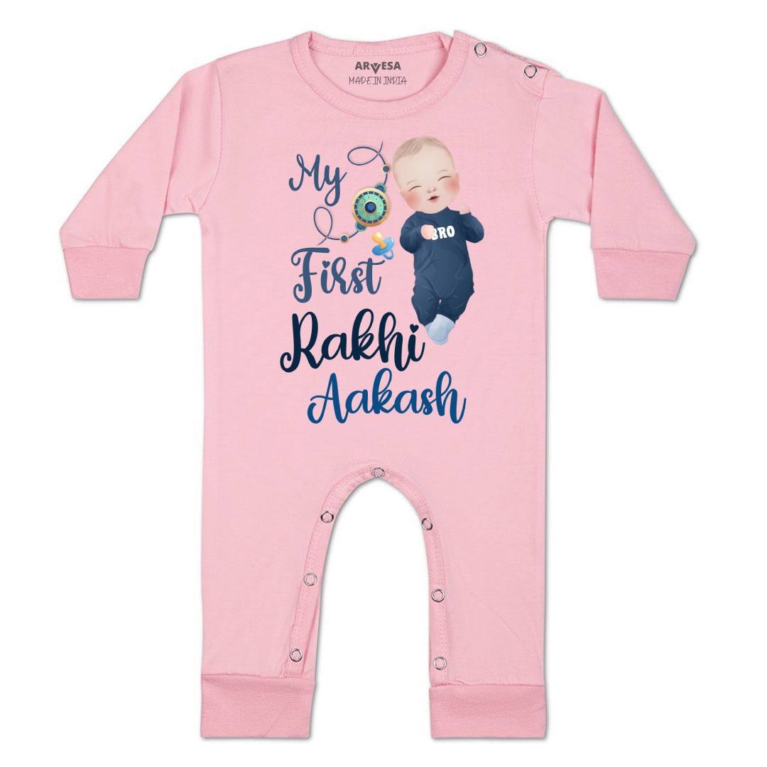 Arvesa My First Rakhi  Baby Boy & Girl Dress
