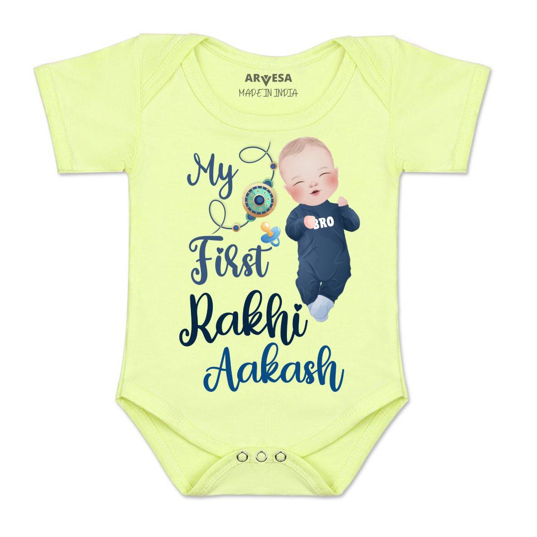 Arvesa My First Rakhi  Baby Boy & Girl Dress